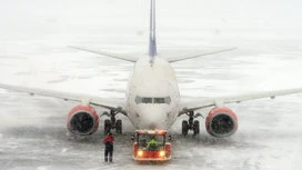 Dans le territoire de Khabarovsk, les vols ont été reportés à trois destinations en raison de chutes de neige