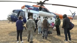 Сезонные вертолетные перевозки стартовали в Хабаровском крае