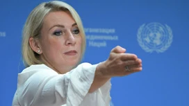 Zakharova nazwał prowokację planami UE dotyczącymi wysyłania sił pokojowych na Ukrainę