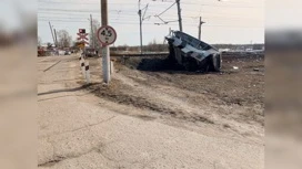 В Переславле пассажирский автобус оказался под поездом из-за поломки