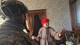 A resident of the liberated Suji told how she met the Russian military