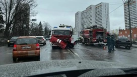 Водитель погиб в столкновении с пожарной машиной в Зеленограде