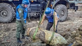 На территории Волгограда  обезвредили авиабомбу времен войны