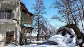 В Ижевске рухнула башня-балкон дачи фабриканта Петрова