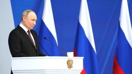 Владимир Путин одерживает победу на выборах Президента России