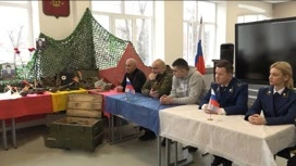 “Lesson of Courage” se celebró en la 21a escuela de Vladikavkaz