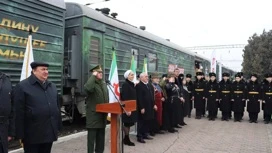 В Ингушетию прибыл агитационный поезд "Сила в правде"