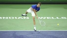 Даниил Медведев вышел в третий круг BNP Paribas Open