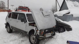 Жительница Стрежевого попала в больницу после столкновения двух ВАЗов