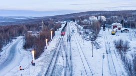 Свыше 400 километров пути обновят на участках Транссиба в этом году