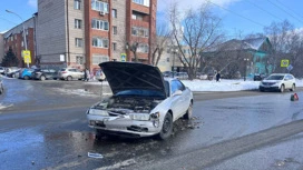 В Томске ребенок пострадал в ДТП с двумя "Тойотами"