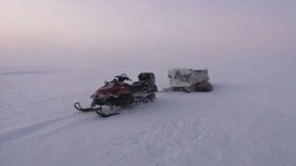 In Yamal erfroren zwei Kinder in der Tundra wegen eines gebrochenen Schneemobils zum Tode