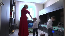 Die Mutter von vielen Kindern erzählte, wie komfortable Wohnung Renovierung in Norilsk