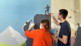 The first in NCFO adapted climbing wall for children with disabilities will appear in Vladikavkaz