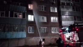 En el pueblo cerca de Rybinsk en un incendio mataron a dos hombres