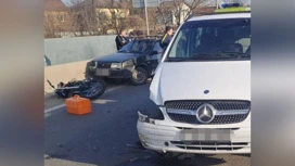 In Vladikavkaz in a major accident injured five people