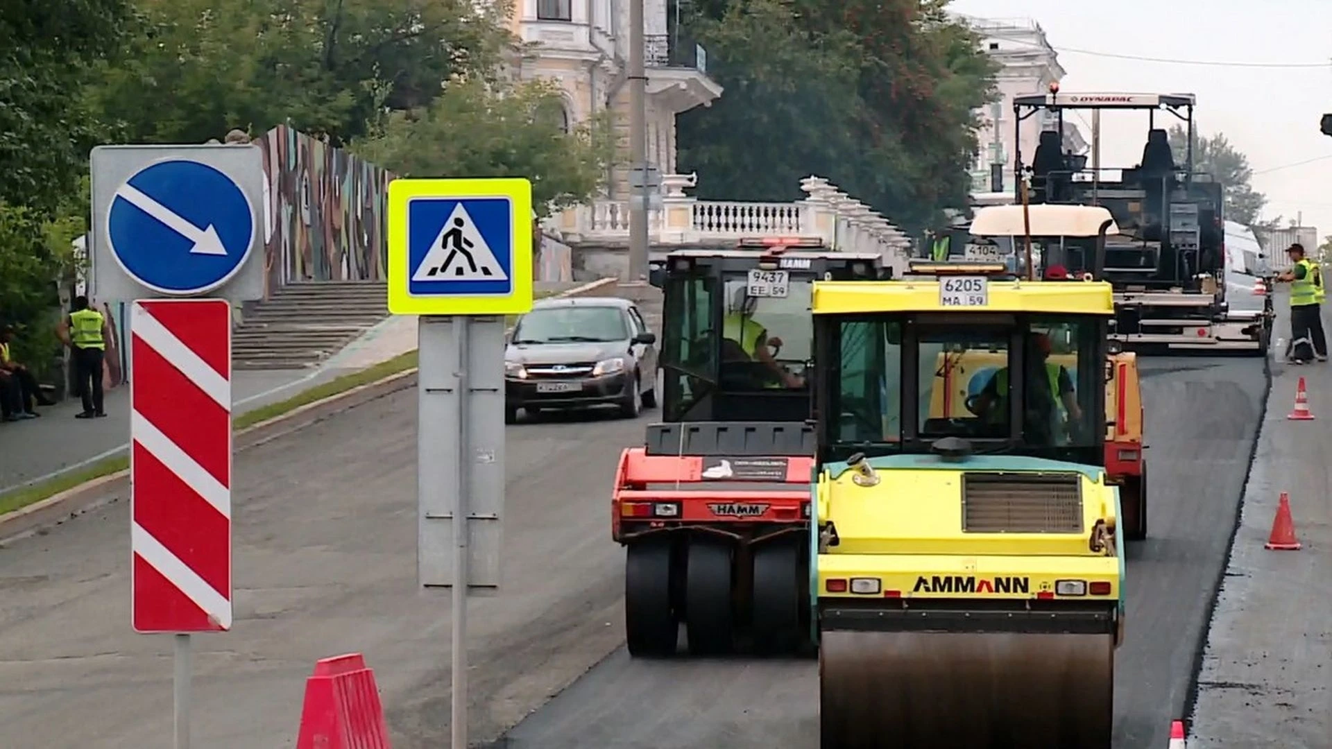 В этом году в Перми по нацпроекту отремонтируют 17 дорожных объектов