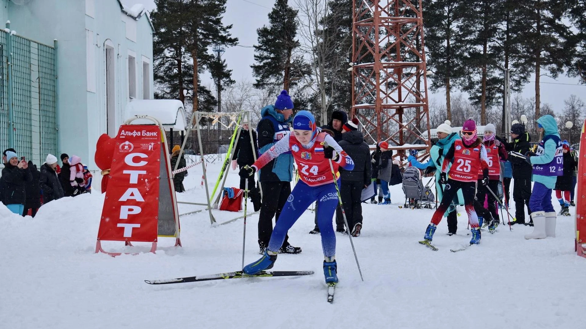 В Кинешме прошли Чемпионат и Первенство Ивановской области по лыжным гонкам