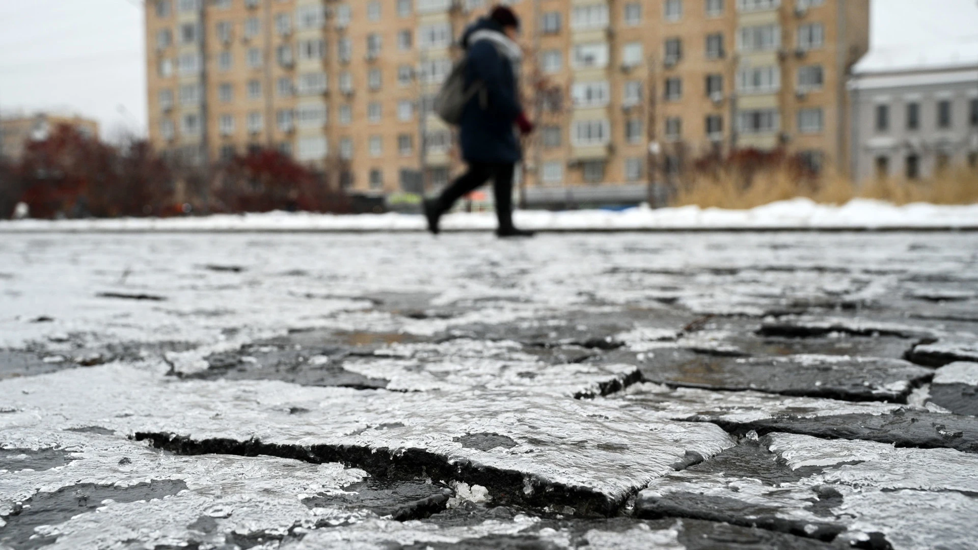 В Москве ожидается гололедица