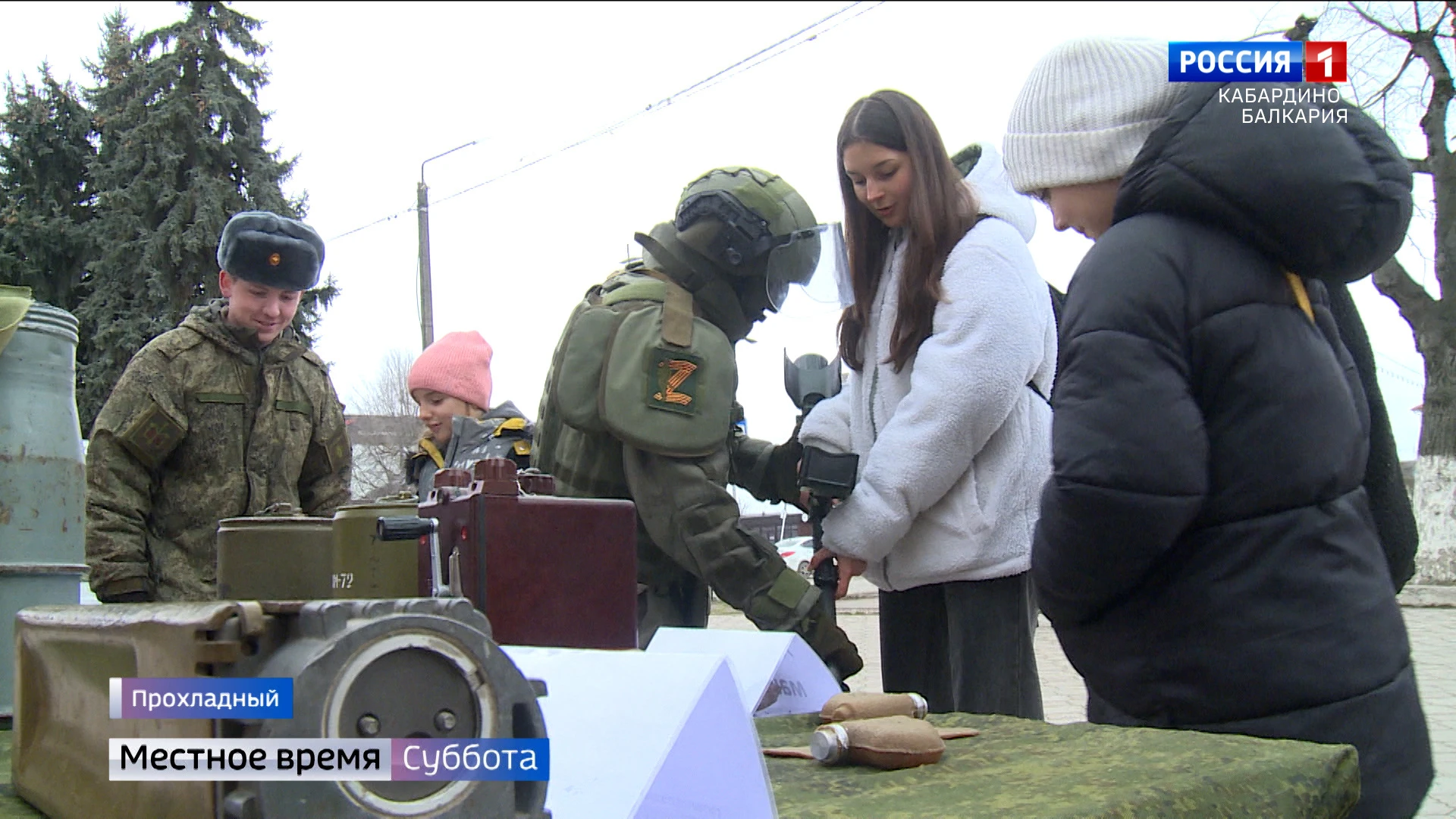 В Прохладном развернули мобильный пункт отбора на военную службу по контракту