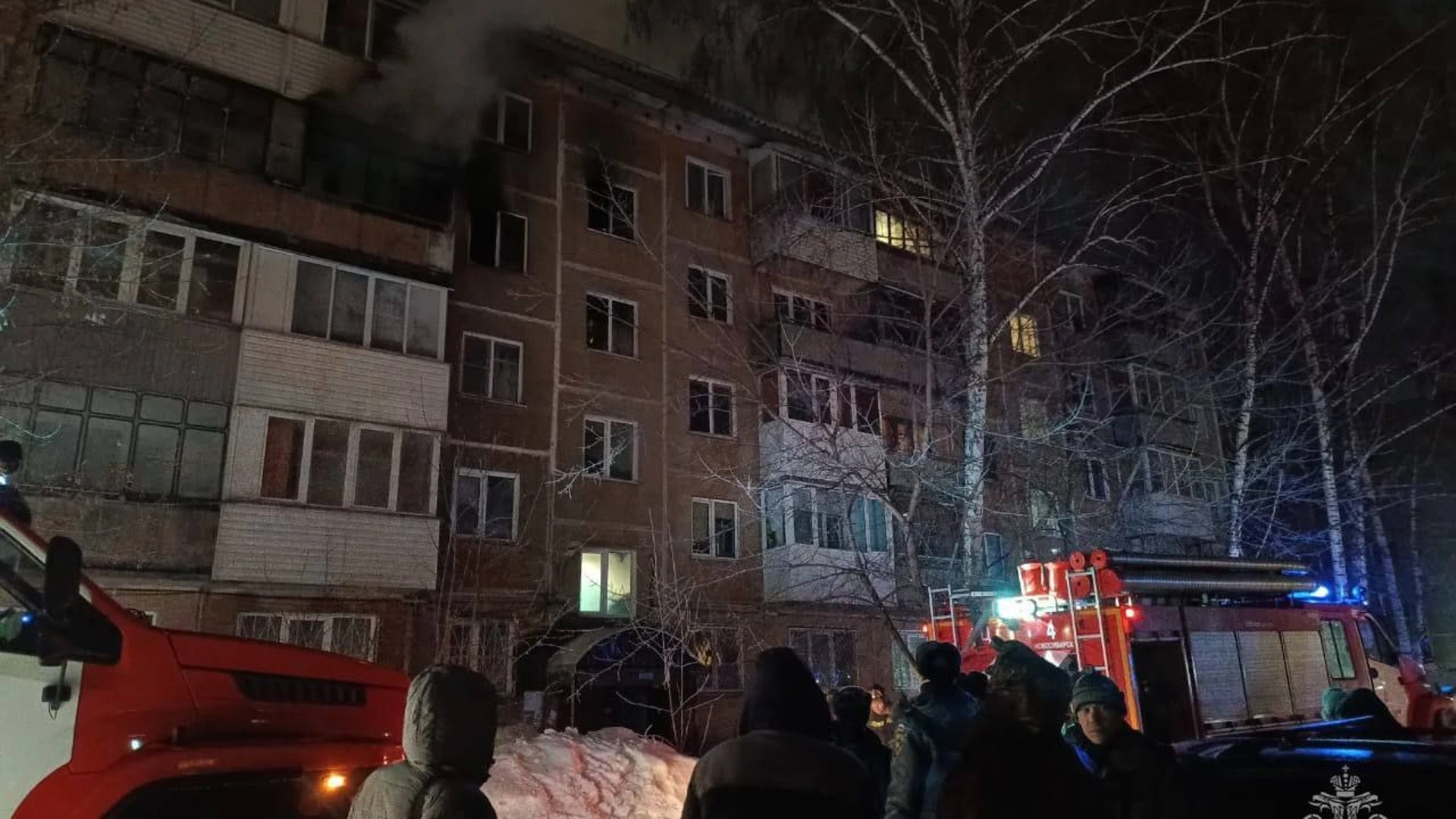 При пожаре в жилом доме в Новосибирске погибли два человека