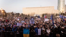 Фицо сообщил о большом количестве украинцев, участвующих в протестах в Словакии