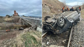 Дело о падении машины с моста в Крыму контролирует прокуратура