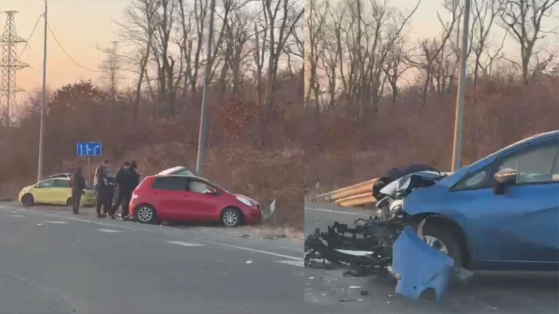 Во Владивостоке произошло крупное ДТП из-за гололеда