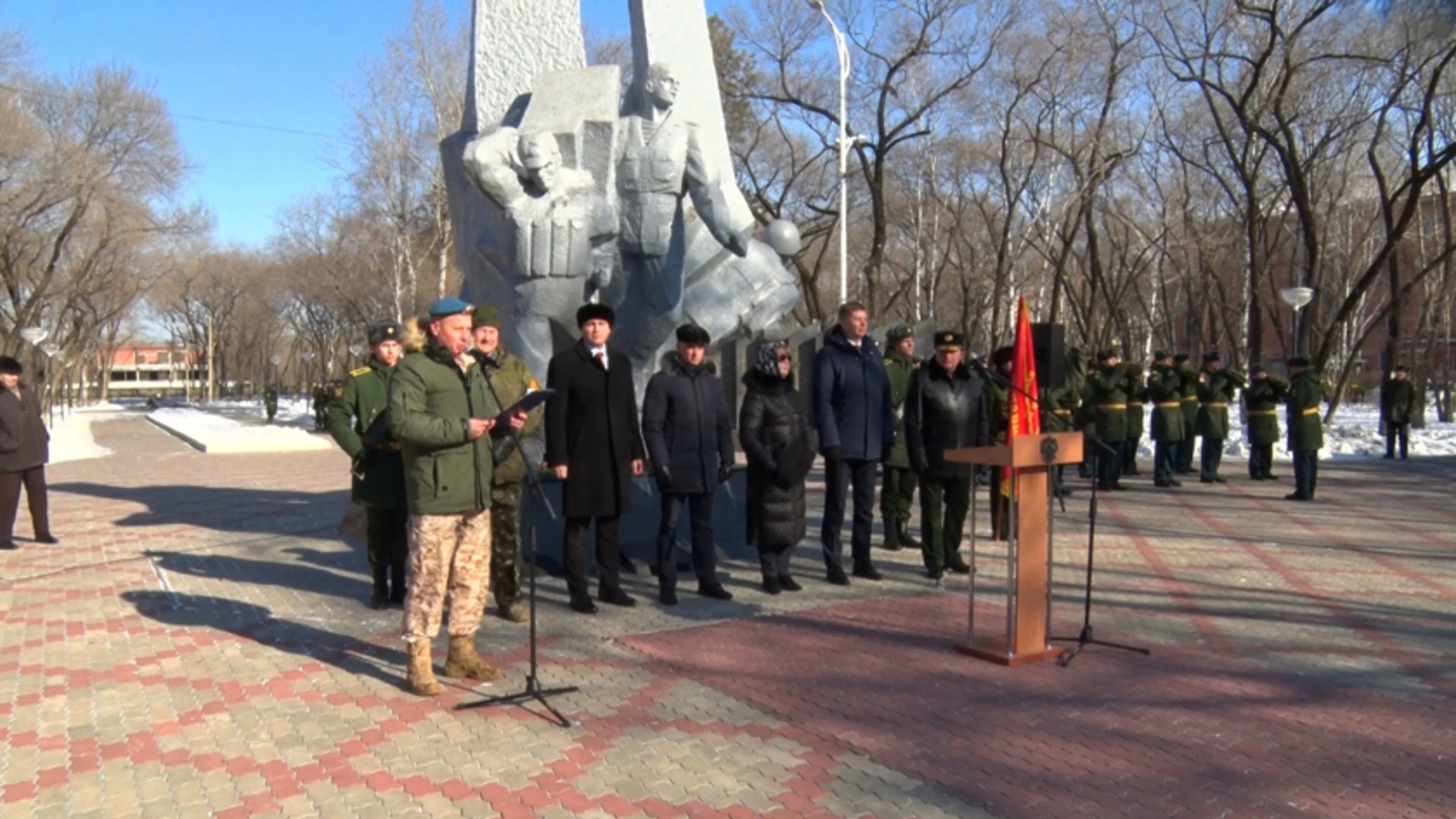 В Благовещенске почтили память воинов-интернационалистов