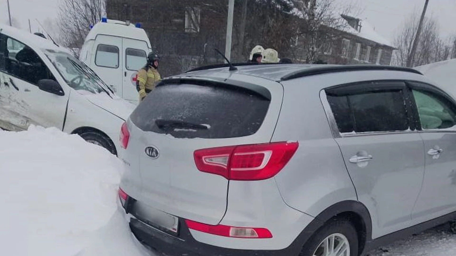 Три пассажира Lada травмированы после ДТП в селе Парабель