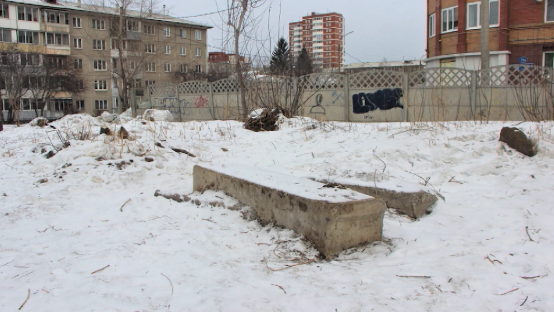 В мае в Железнодорожном районе Красноярска начнут обустраивать новое общественное пространство