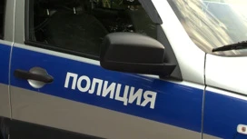 In Tuva, DPS officers caught a wild man on a foreign car, trying to escape the chase