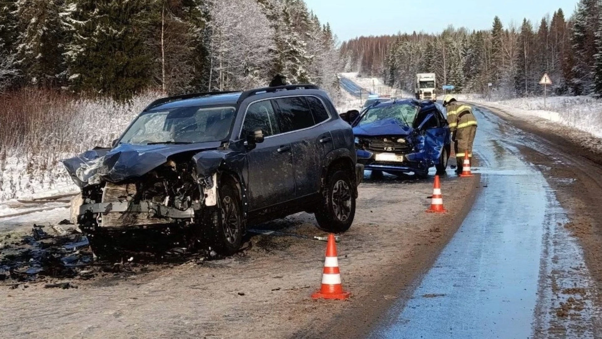 Один человек погиб и четыре пострадали в результате ДТП в Архангельской области