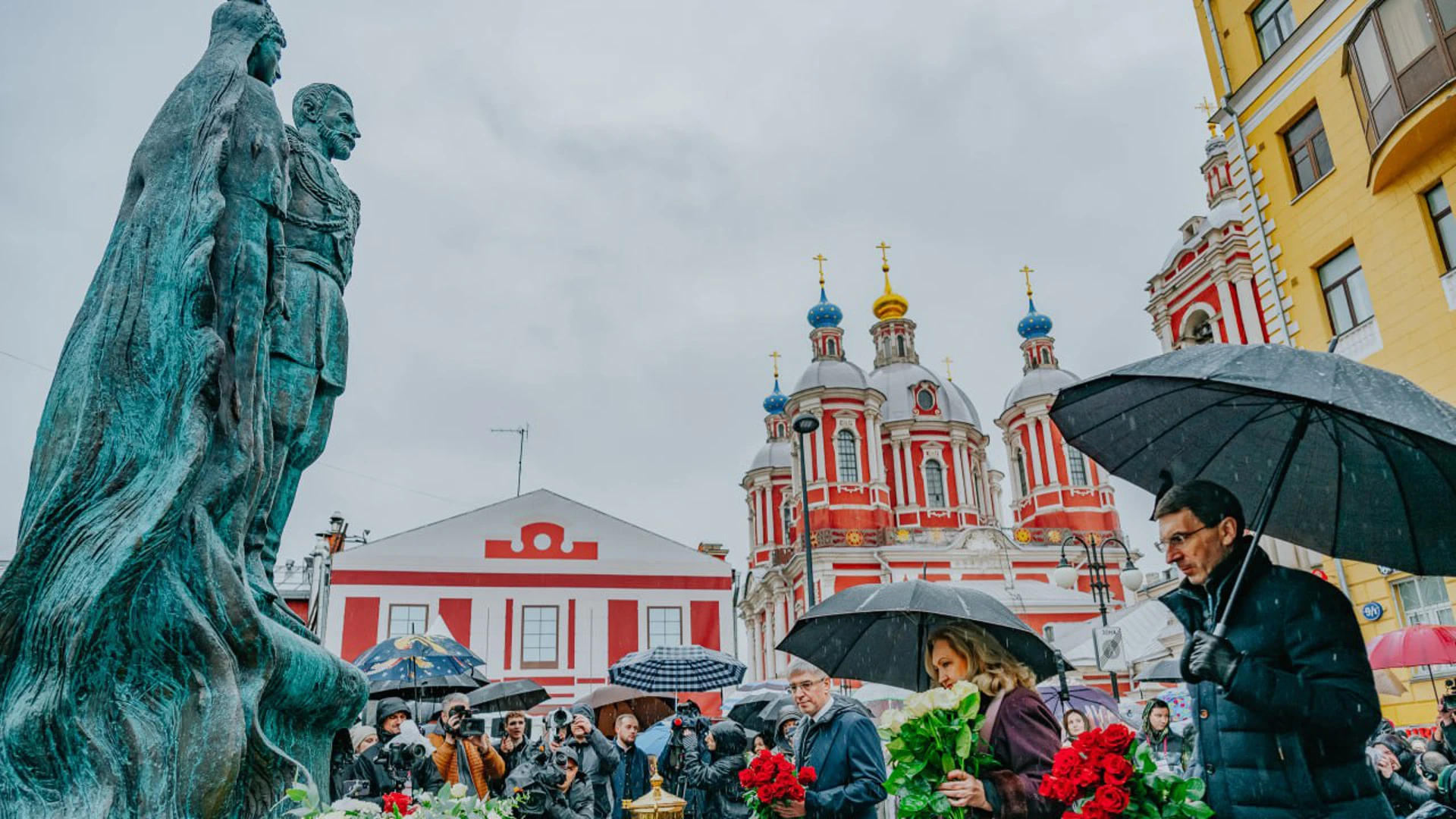 В Москве открыли памятник Великому князю Сергею и княгине Елизавете Федоровне