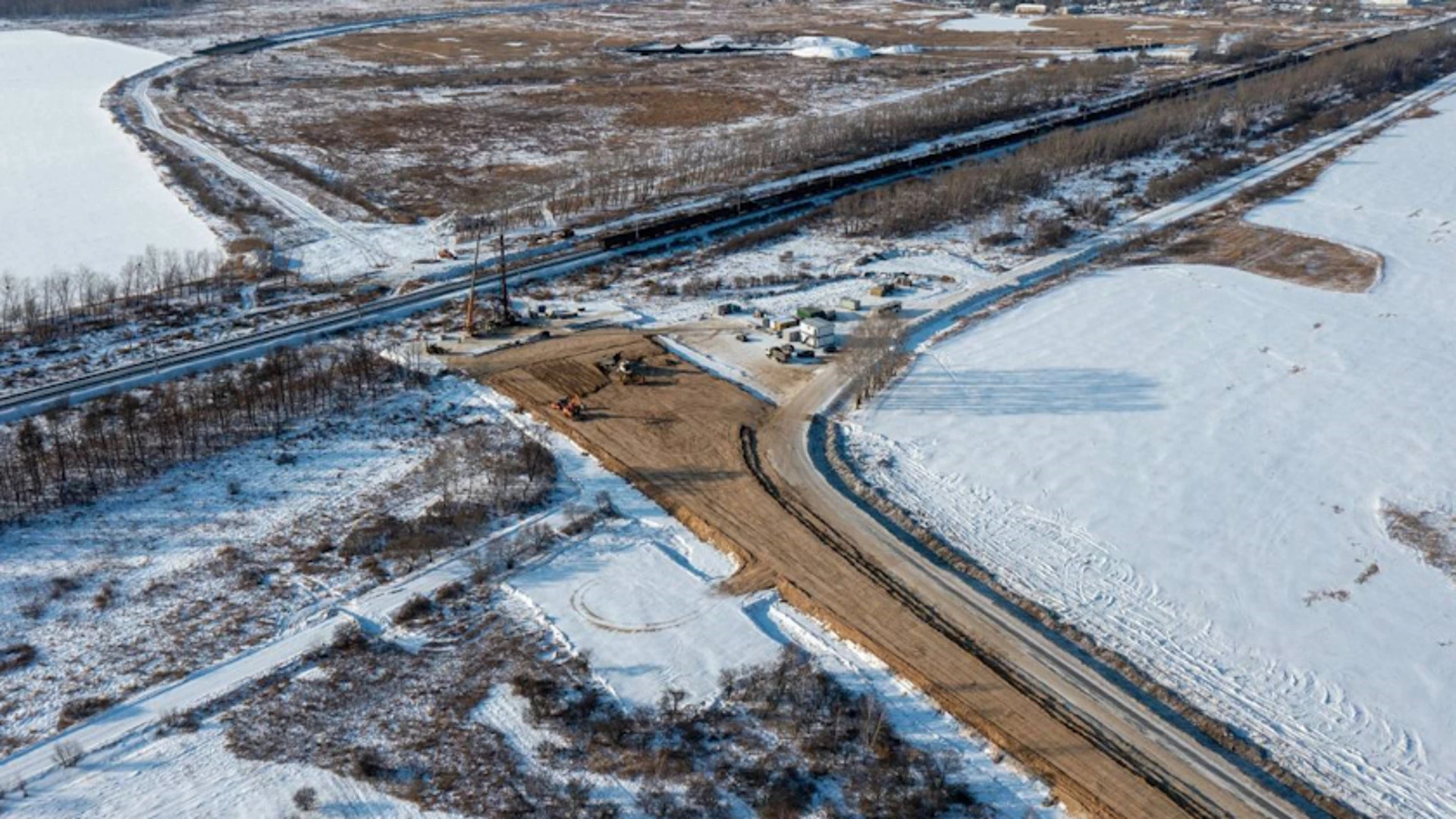 В Серышеве в ближайшее время начнут возводить опоры для будущего путепровода