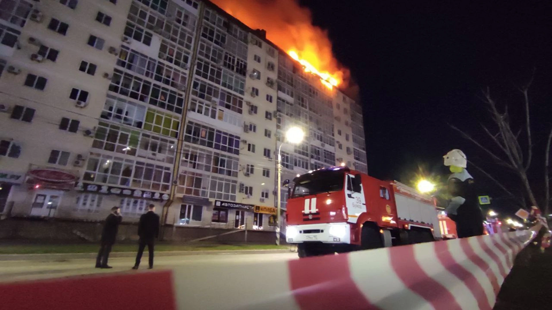 Загоревшийся многоквартирный дом в Анапе был самостроем