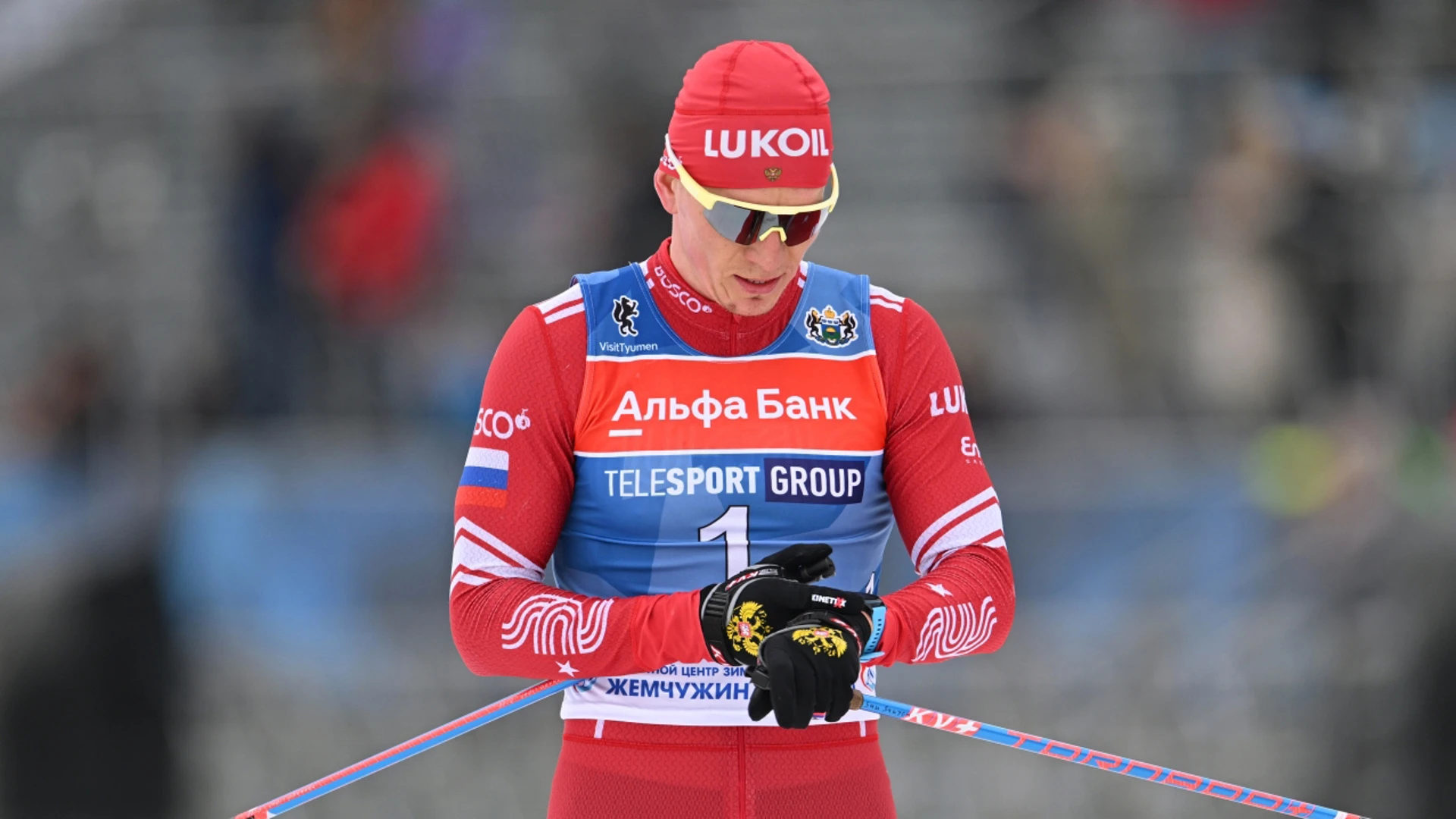 Лыжник Большунов впервые проиграл гонку в нынешнем сезоне