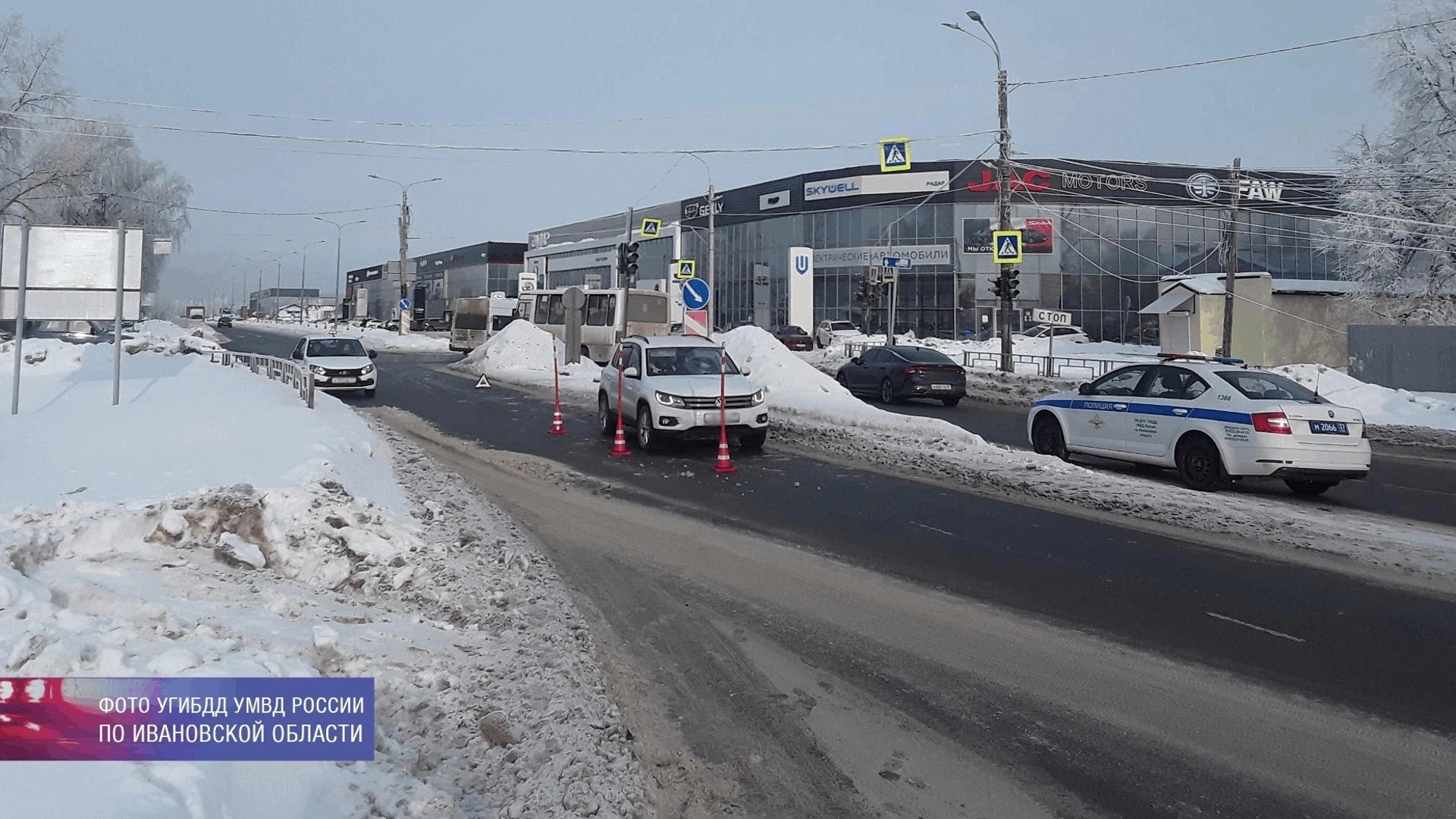 В Иванове водитель сбил 16-летнего подростка