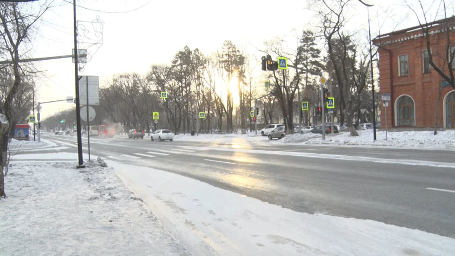 Морозы немного ослабеют в Приамурье