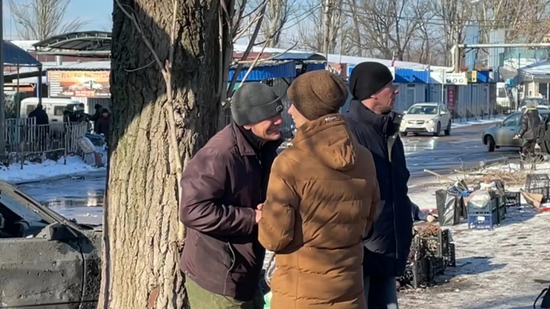 В Донбассе – траур по жертвам обстрела