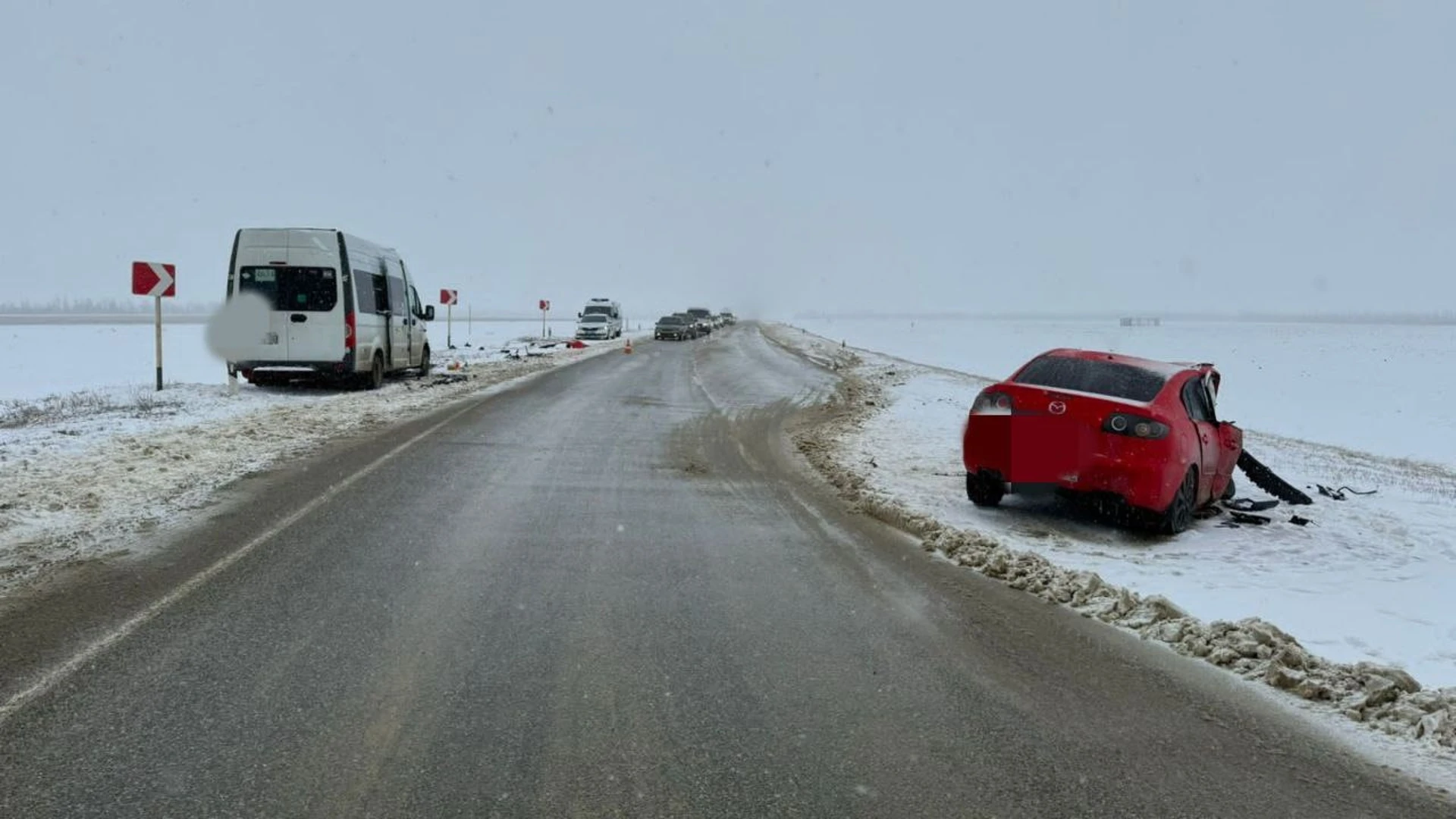 На Старополье маршрутка попала в ДТП, погибла женщина