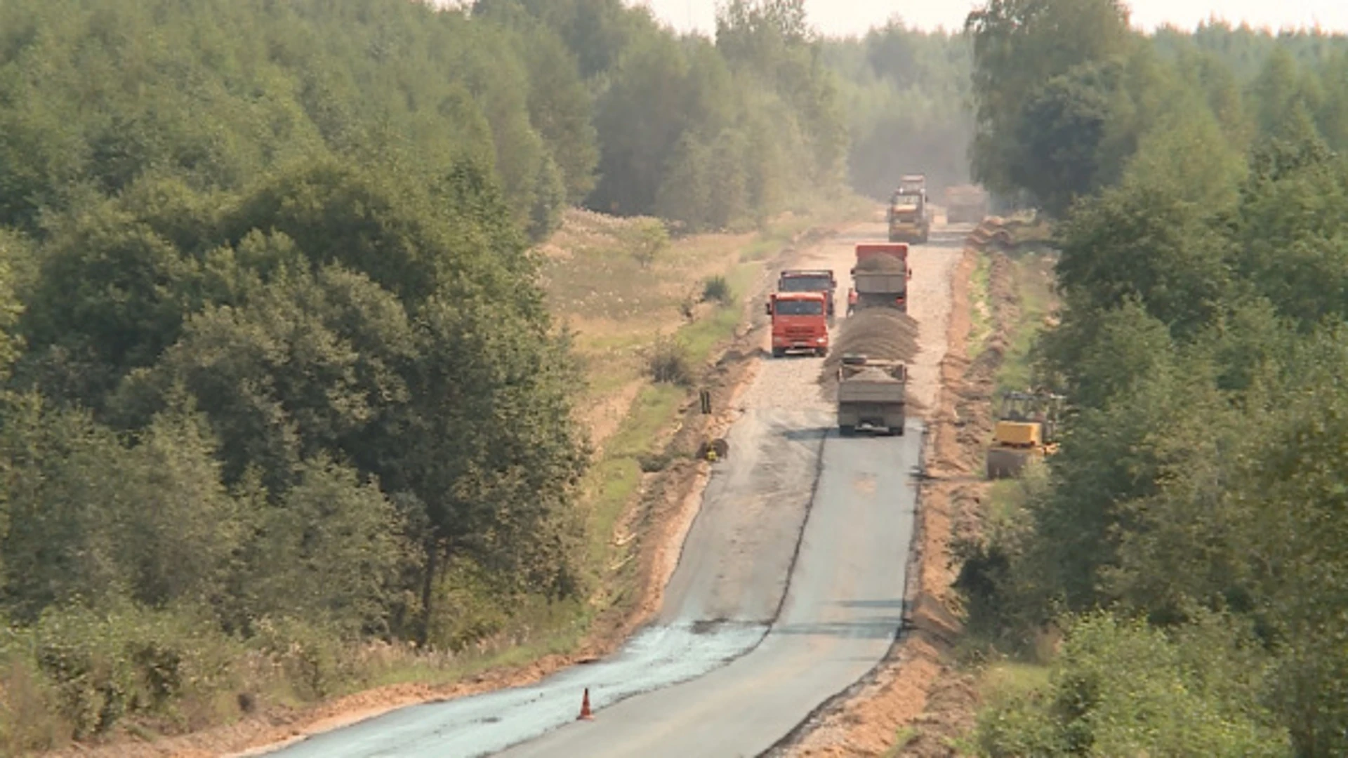 В Костромской области за прошлый год построено и отремонтировано более 340 километров дорог