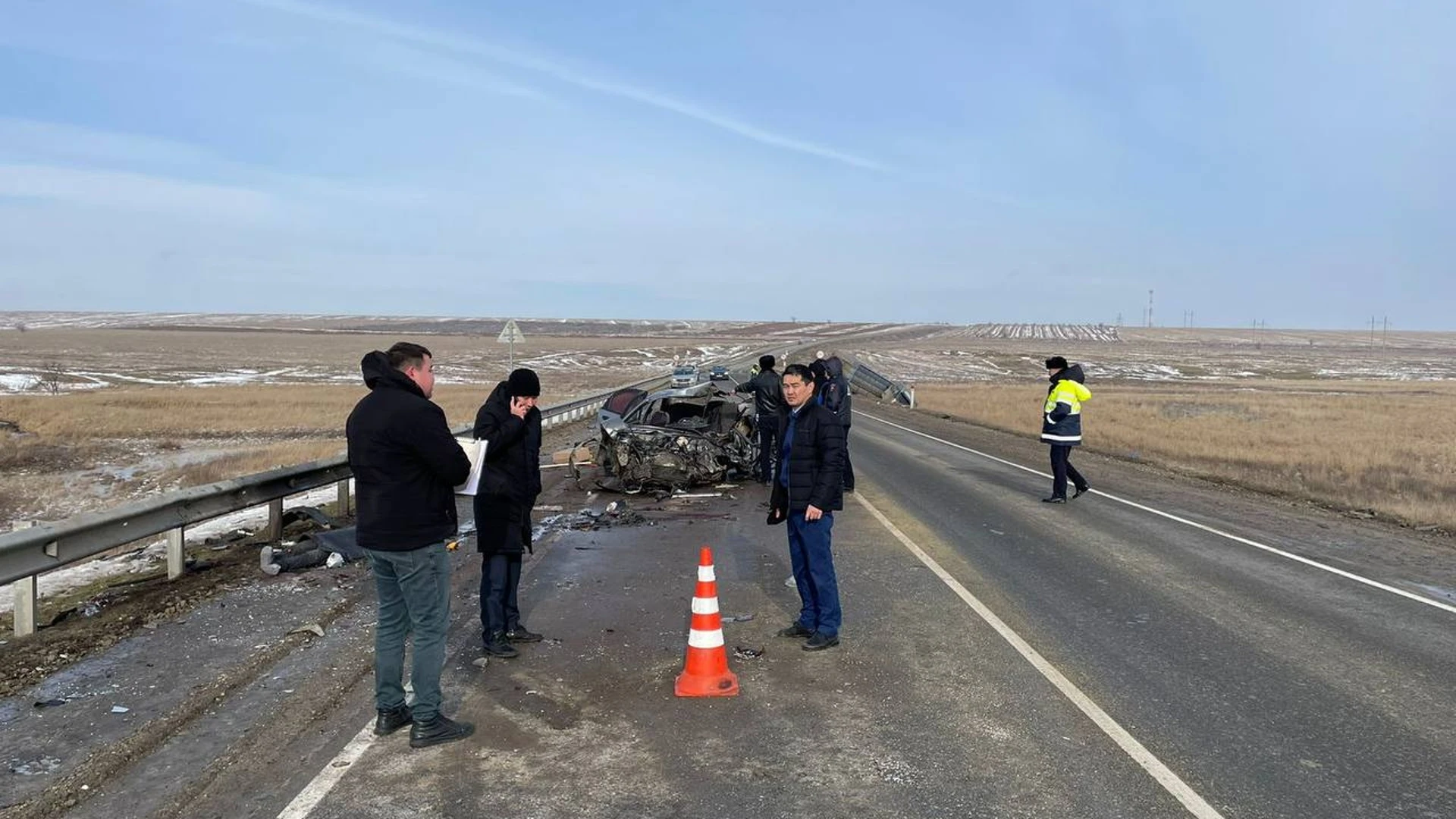 Прокуратура Кетченеровского района организовала проверку по факту смертельного ДТП, произошедшего сегодня примерно в 9.20 на автодороге Р- 22 «Каспий»