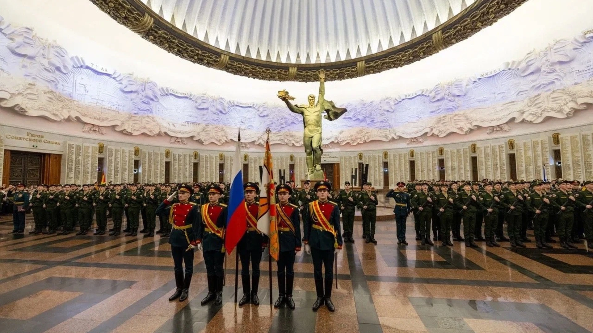 Новобранцы из Ивановской области стали солдатами Преображенского полка