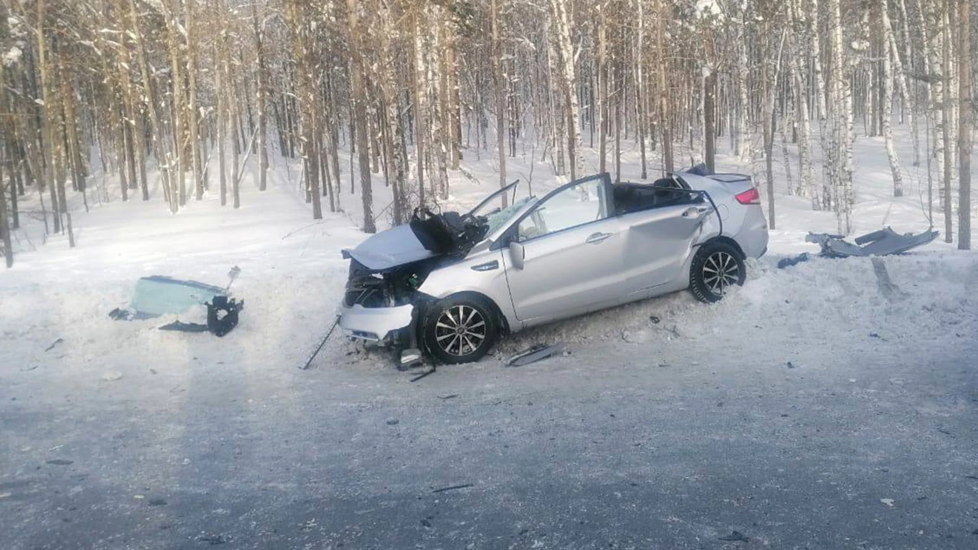 Девушка погибла после ДТП с фурой на трассе М5 в Челябинской области