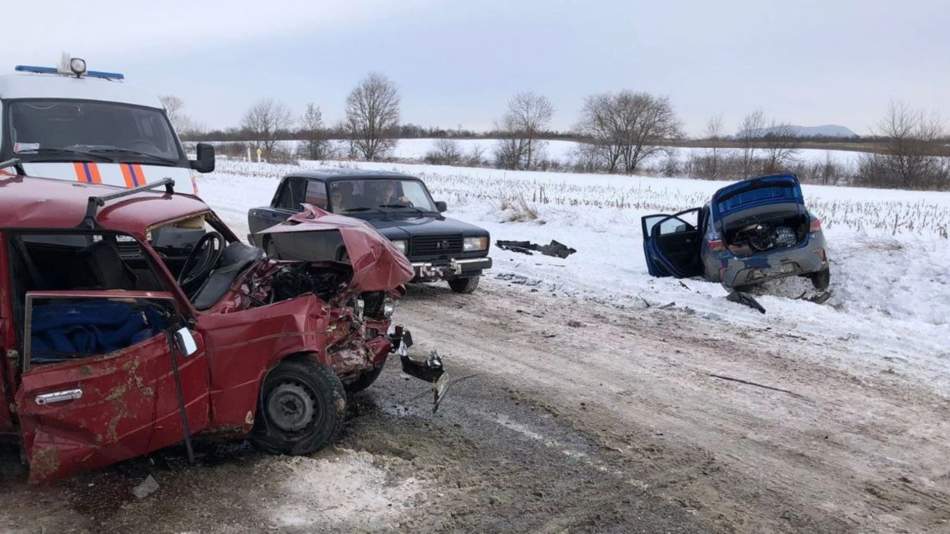 Два человека погибли в аварии под Минеральными Водами