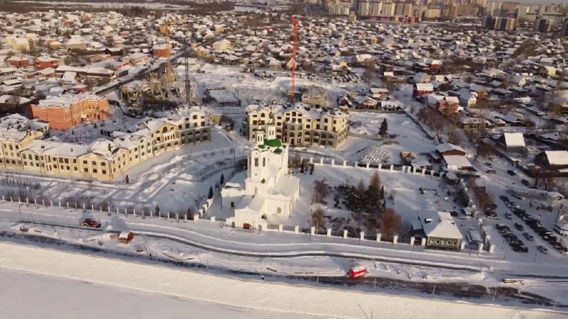 "Хор Турецкого" снял фрагмент своего клипа в Тюмени