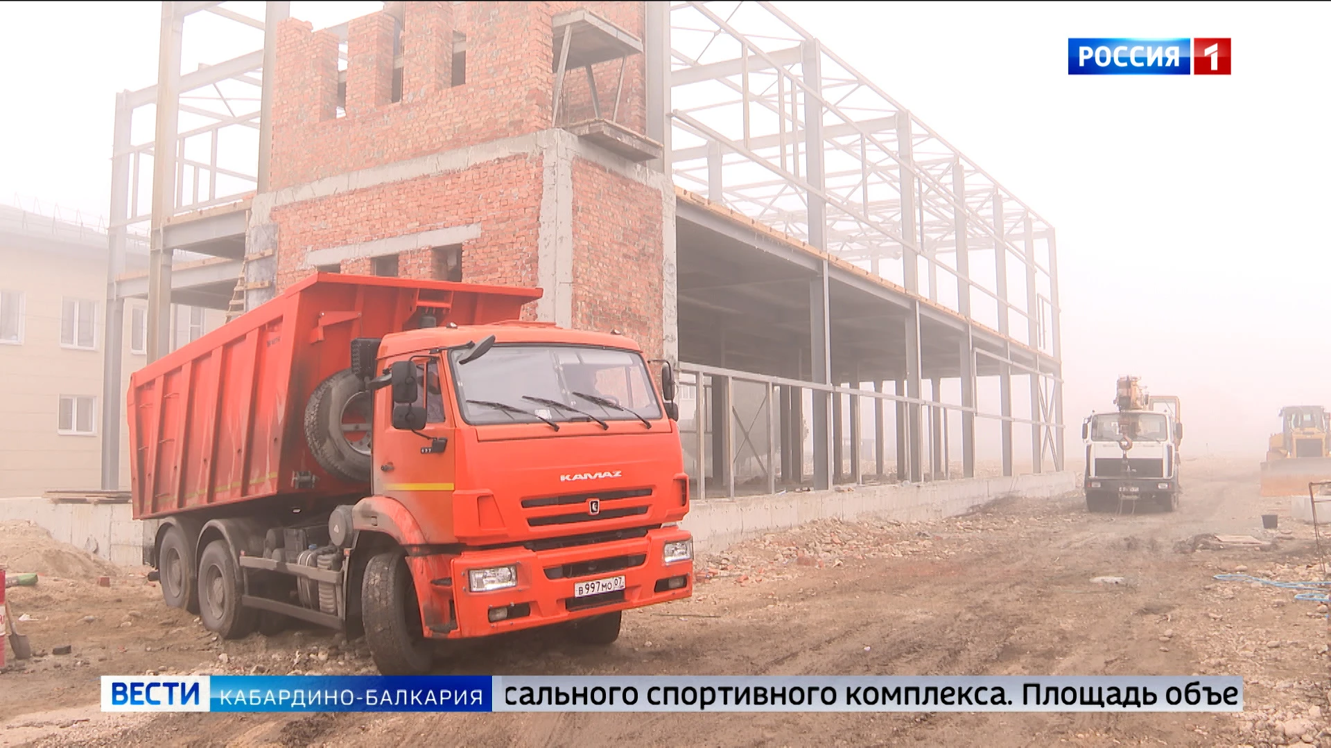 В Шалушке возводят новый универсальный спорткомплекс