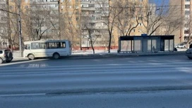 Orenburg'da acele saat otobüs yolcusu yaralandı