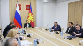 The Governor of Kuban reported to Deputy Prime Minister Vitaly Saveliev on the elimination of emergencies on the Black Sea coast